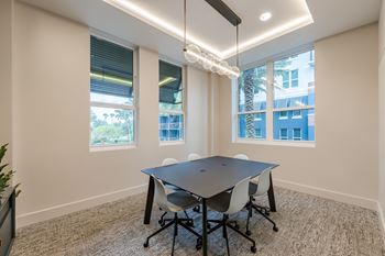 Updated remote work space at one plantation apartments in plantation, fl 33324